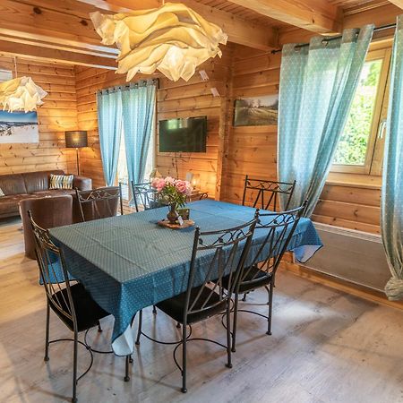 Chalet La Calougeotte, Jardin, Spa Et Sauna Prives Le Ménil المظهر الخارجي الصورة