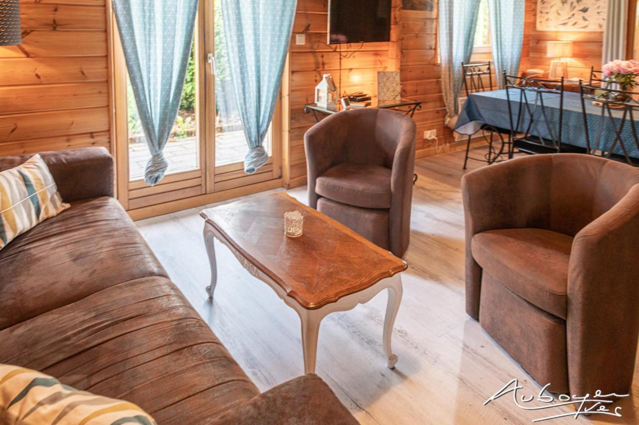 Chalet La Calougeotte, Jardin, Spa Et Sauna Prives Le Ménil المظهر الخارجي الصورة