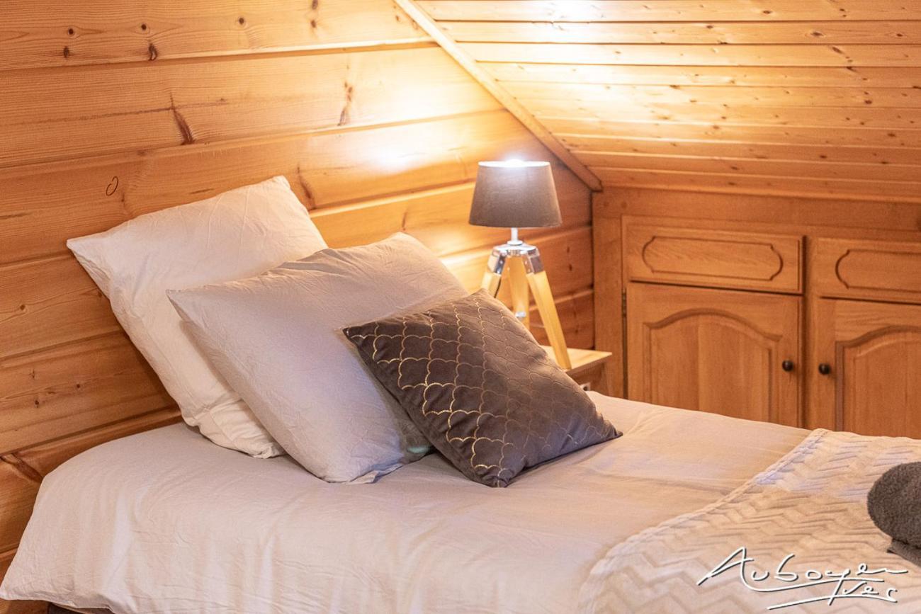 Chalet La Calougeotte, Jardin, Spa Et Sauna Prives Le Ménil المظهر الخارجي الصورة