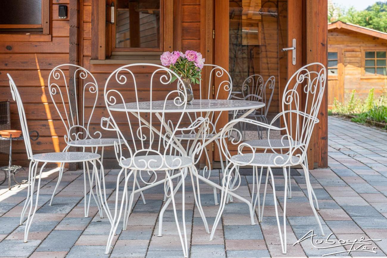 Chalet La Calougeotte, Jardin, Spa Et Sauna Prives Le Ménil المظهر الخارجي الصورة